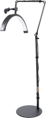 Лампа LUMERTY Smart Moon 42см на штативі/ Безтіньова напівкругла LED лампа місяць - для тату, косметології та салонів краси Moon-42sm фото