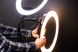 Кольцевая лампа LUMERTY (45см-75w) / LED кольцо на штативе с креплением для телефона - для фото/видео, beauty-мастеров 75W - 5939 фото 6