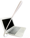 Гнучка USB лампа LUMERTY 45 см для ноутбука, біла 3WW-185687 фото 1