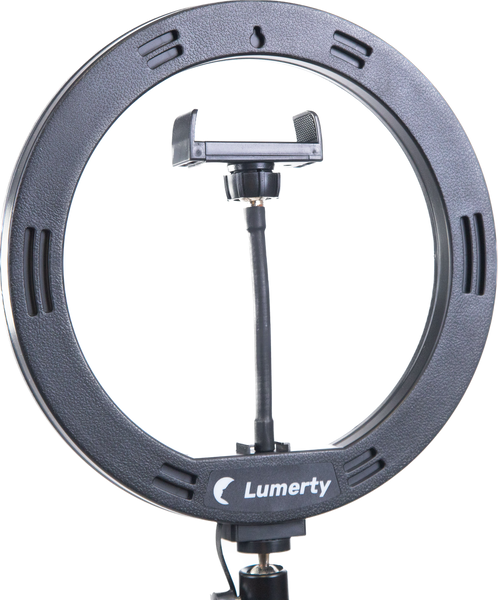 Кільцева USB лампа LUMERTY Mini (25см - 20w) / LED кільце на штативі  20W - 1420 фото